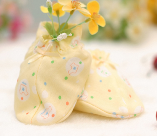 藕糖氏婴儿护脚套黄色