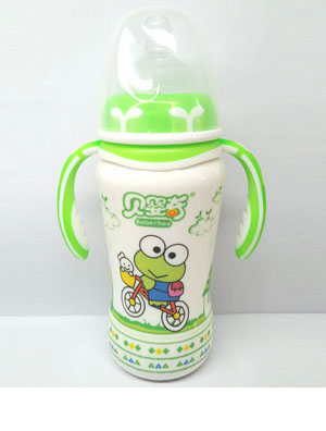 贝婴奇300ml陶瓷奶瓶（绿）